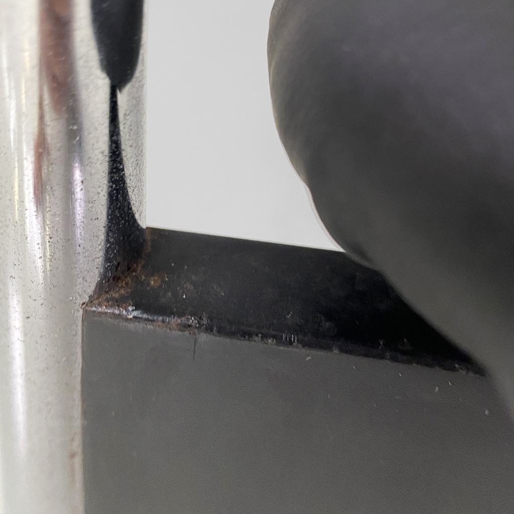 Sedie a pozzetto in acciaio, 1970 ca.