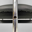 Sedie a pozzetto in acciaio, 1970 ca.