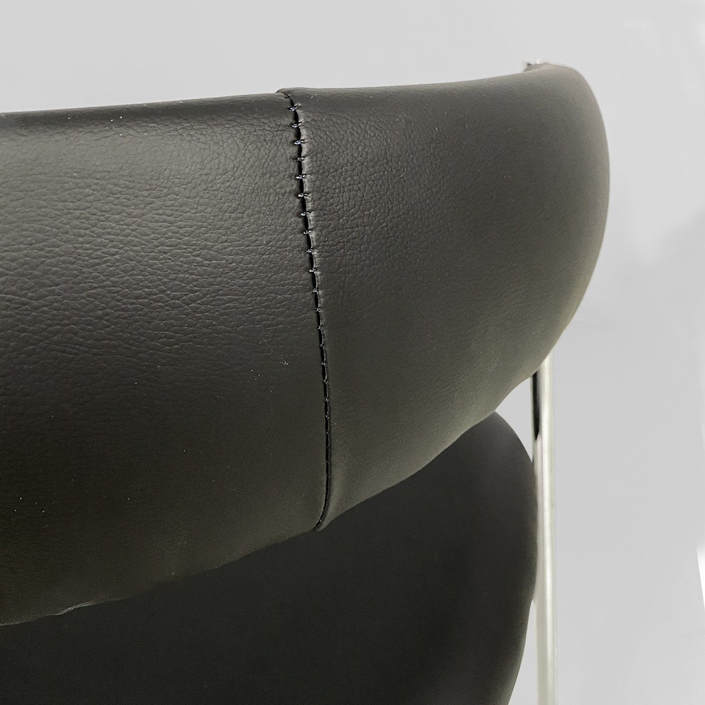 Sedie a pozzetto in acciaio, 1970 ca.