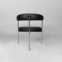 Sedie a pozzetto in acciaio, 1970 ca.