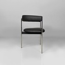 Sedie a pozzetto in acciaio, 1970 ca.