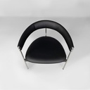 Sedie a pozzetto in acciaio, 1970 ca.