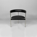 Sedie a pozzetto in acciaio, 1970 ca.