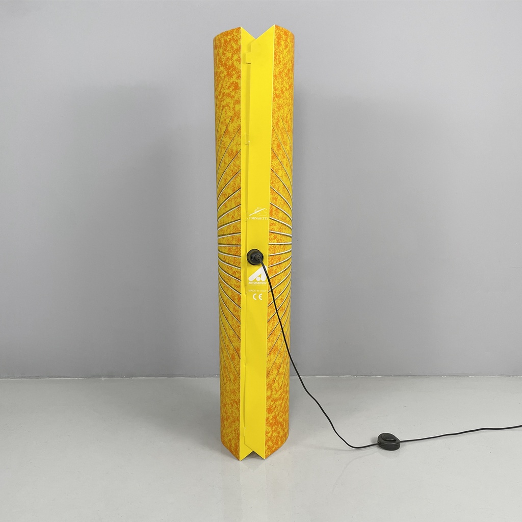 Lampada da terra Sole Piero Fornasetti per Antonangeli Illuminazione, 1990 ca.