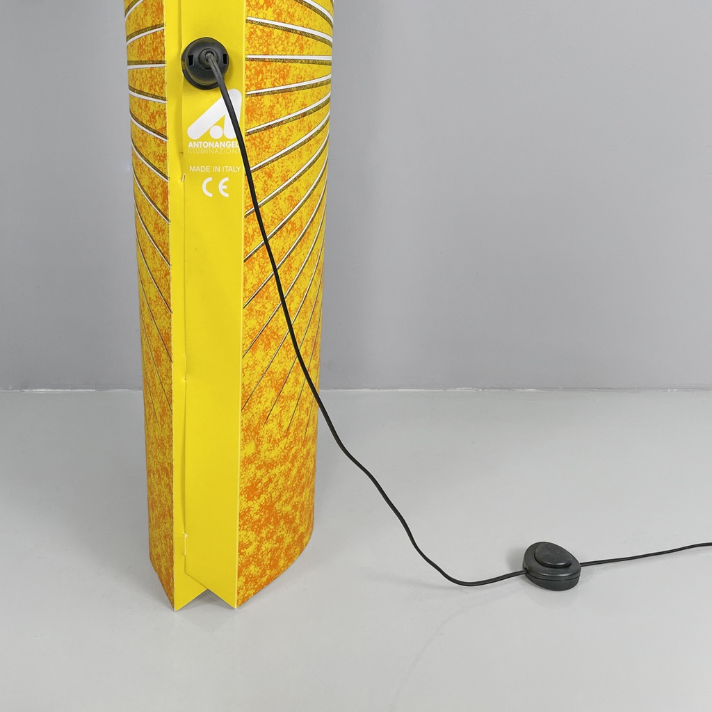 Lampada da terra Sole Piero Fornasetti per Antonangeli Illuminazione, 1990 ca.
