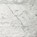 Tavolo da caffè in marmo bianco, 1980 ca.