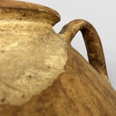 Vaso in terracotta con asole, 1950 ca.