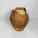 Vaso in terracotta con asole, 1950 ca.