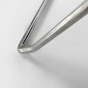 Sedie in pelle e acciaio, 1980 ca.