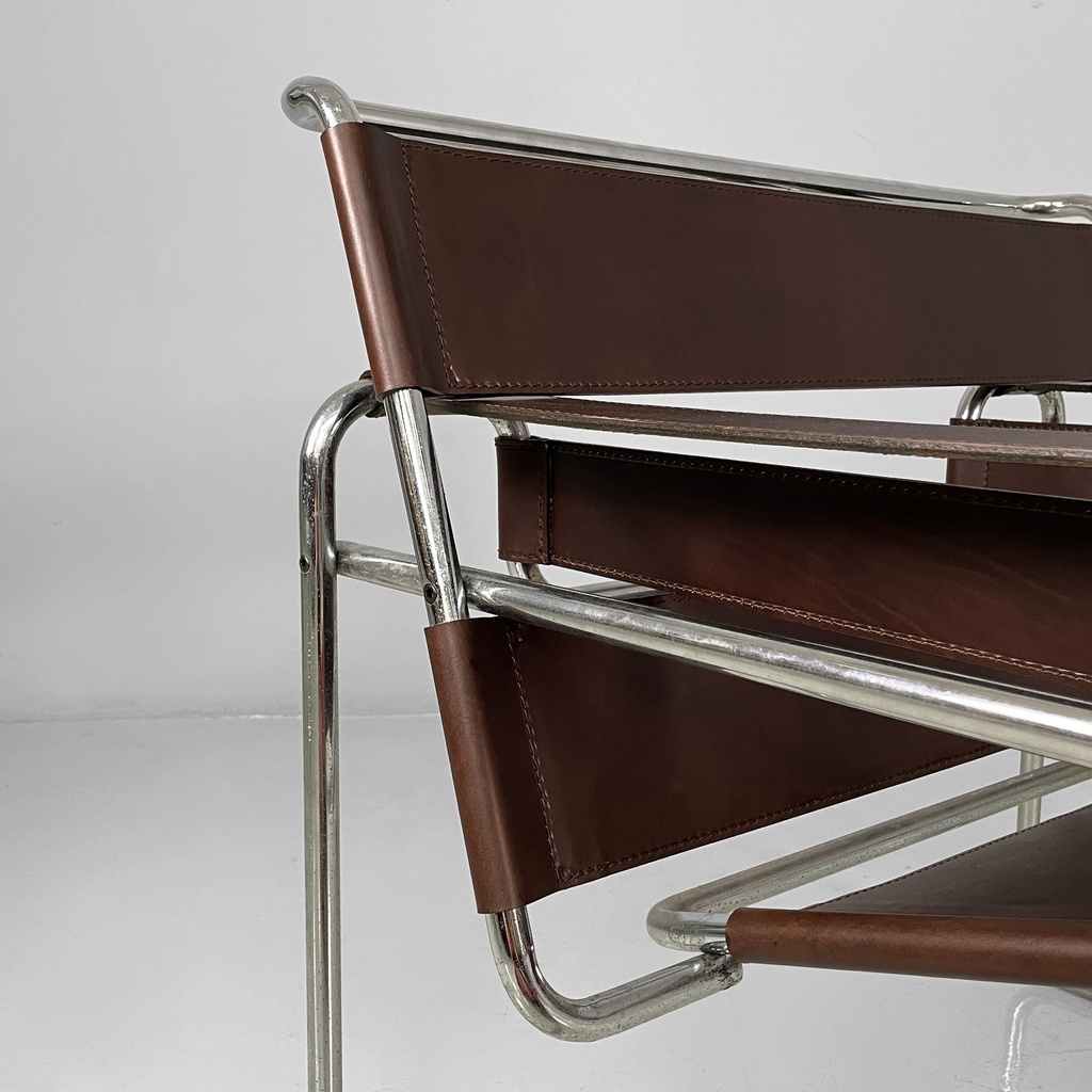 Poltrone Wassily di Marcel Breuer per Gavina, 1960 ca.