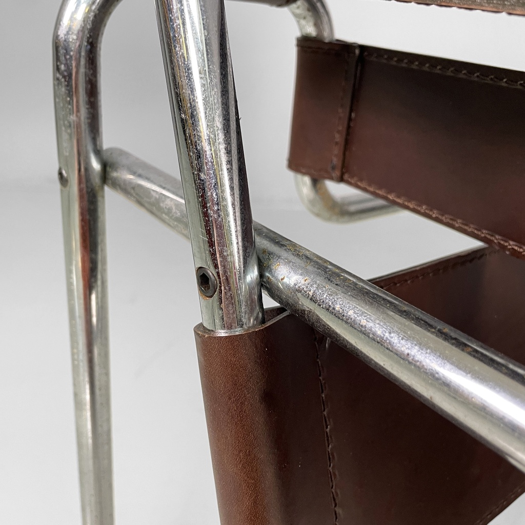 Poltrone Wassily di Marcel Breuer per Gavina, 1960 ca.