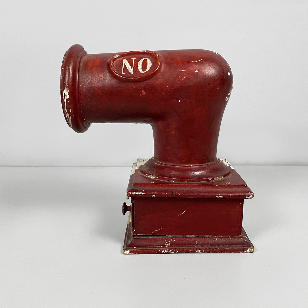 Strumento per il voto segreto in legno, 1800 ca.