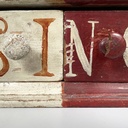 Strumento per il voto segreto in legno, 1800 ca.