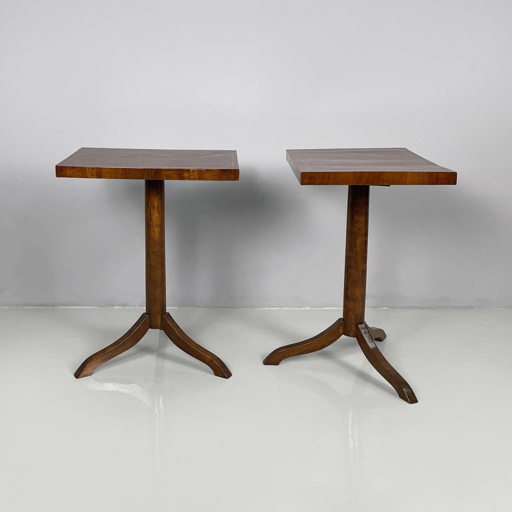 Tavoli da caffè in legno, seconda parte del 1700 ca.