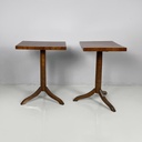 Tavoli da caffè in legno, seconda parte del 1700 ca.