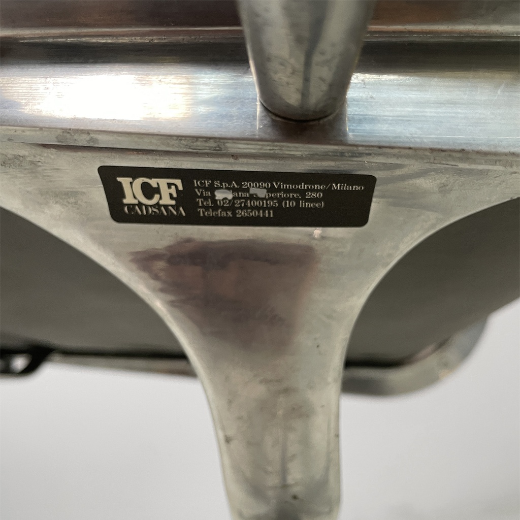 Sedia da ufficio EA108 di Charles e Ray Eames per ICF, 1970 ca.