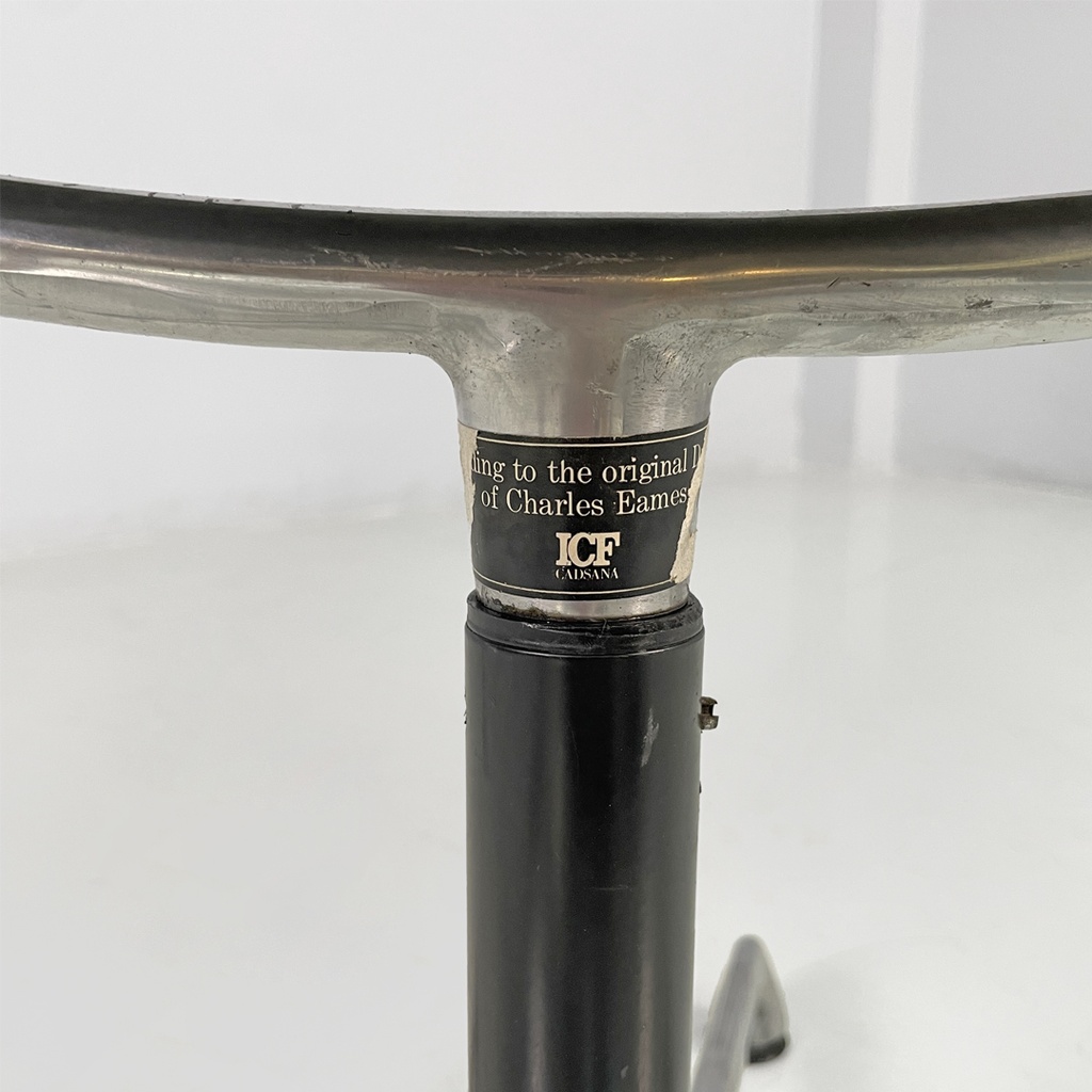 Sedia da ufficio EA108 di Charles e Ray Eames per ICF, 1970 ca.