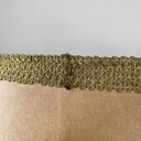 Lampada da terra in velluto e ottone, 1940 ca.