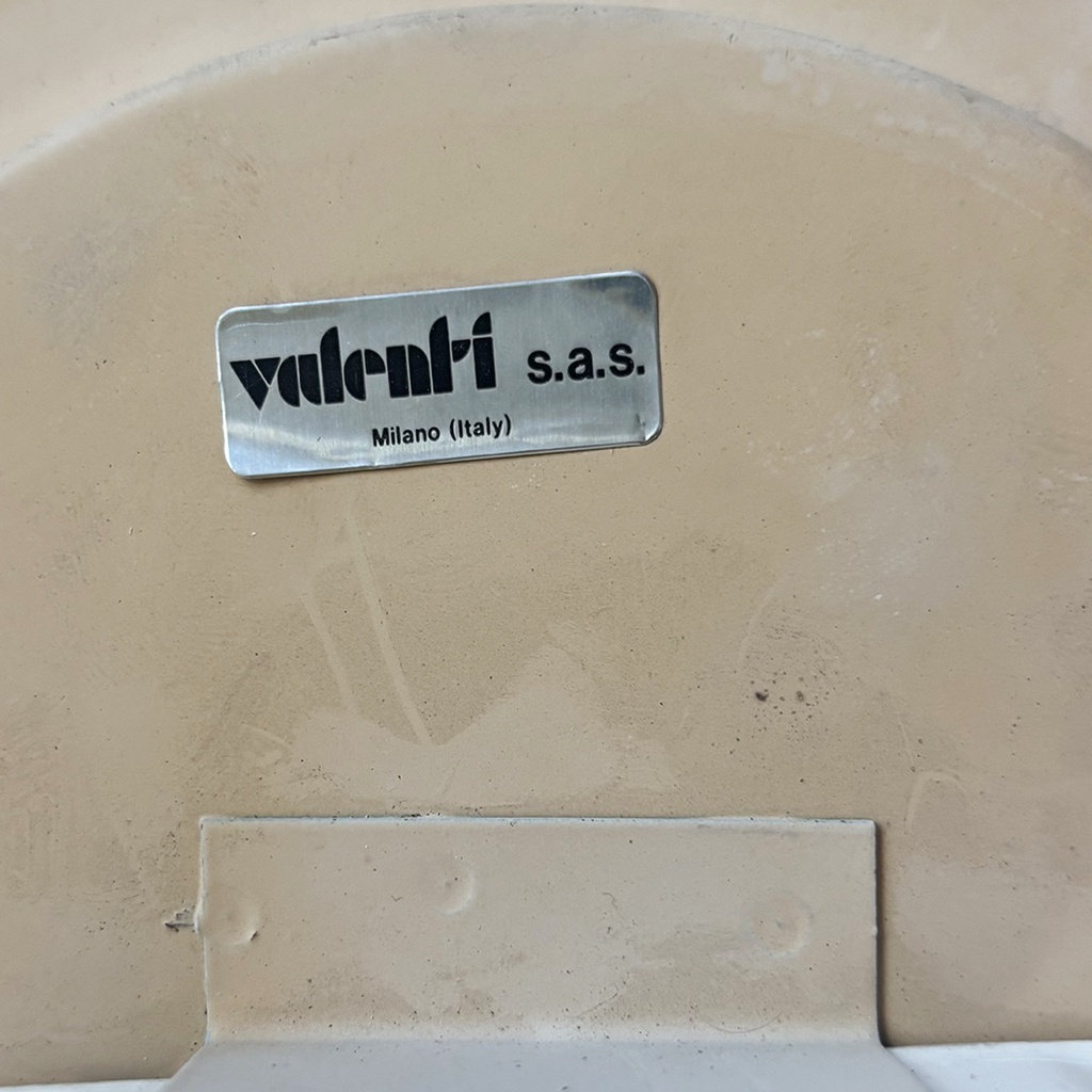 Applique in plastica e metallo di Valenti, 1970 ca.