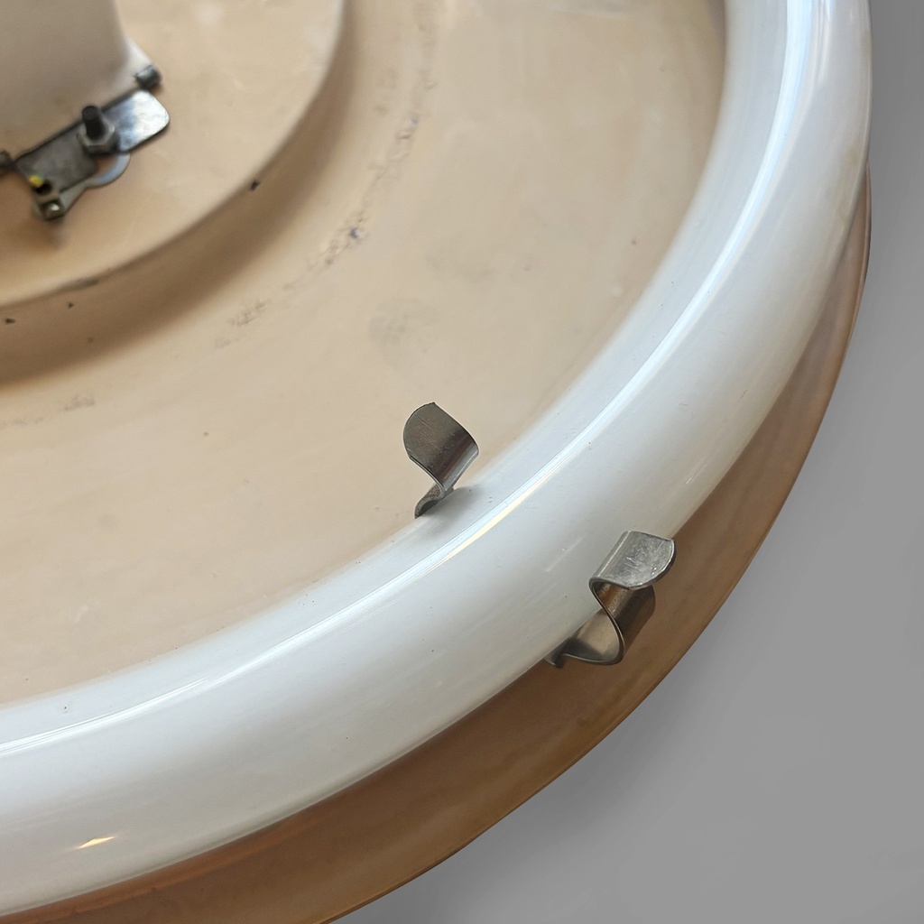 Applique in plastica e metallo di Valenti, 1970 ca.