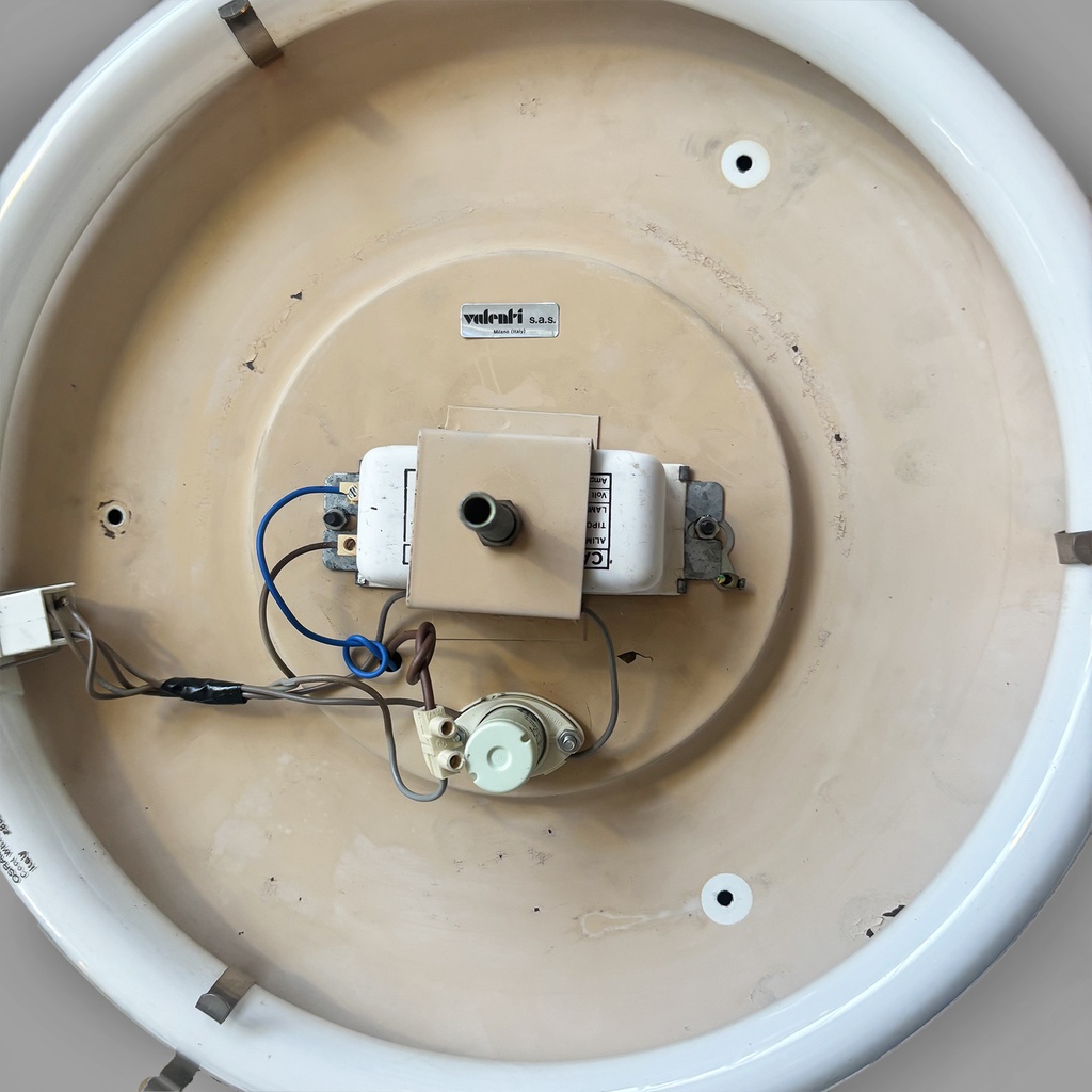 Applique in plastica e metallo di Valenti, 1970 ca.