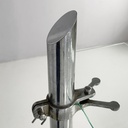 Libreria in metallo e vetro, 1980 ca.