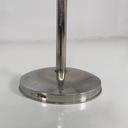 Libreria in metallo e vetro, 1980 ca.