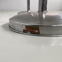 Libreria in metallo e vetro, 1980 ca.