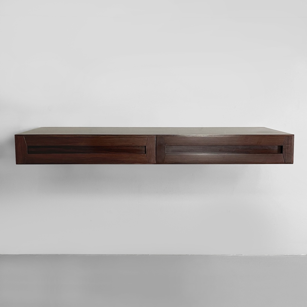 Consolle da parete in legno, 1960 ca.