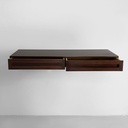 Consolle da parete in legno, 1960 ca.