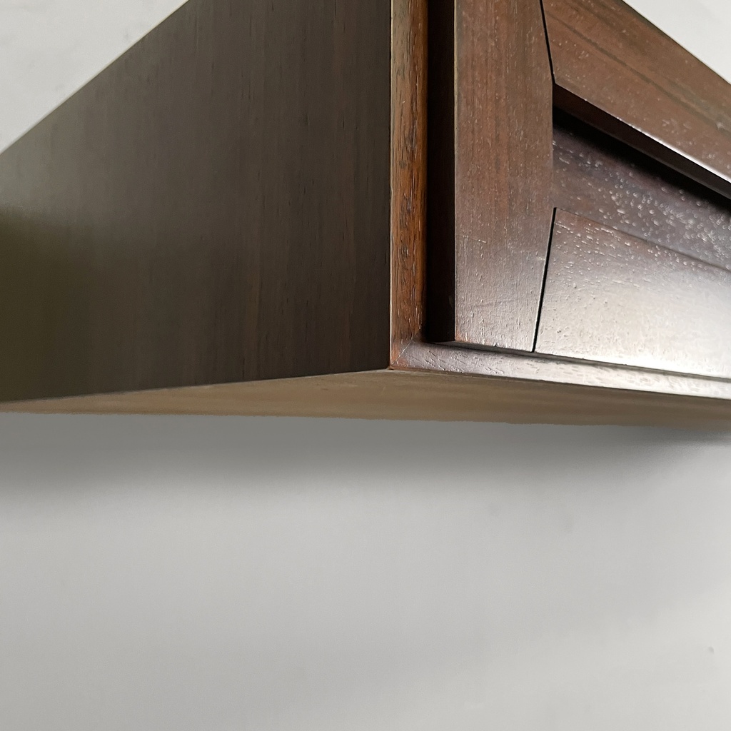 Consolle da parete in legno, 1960 ca.