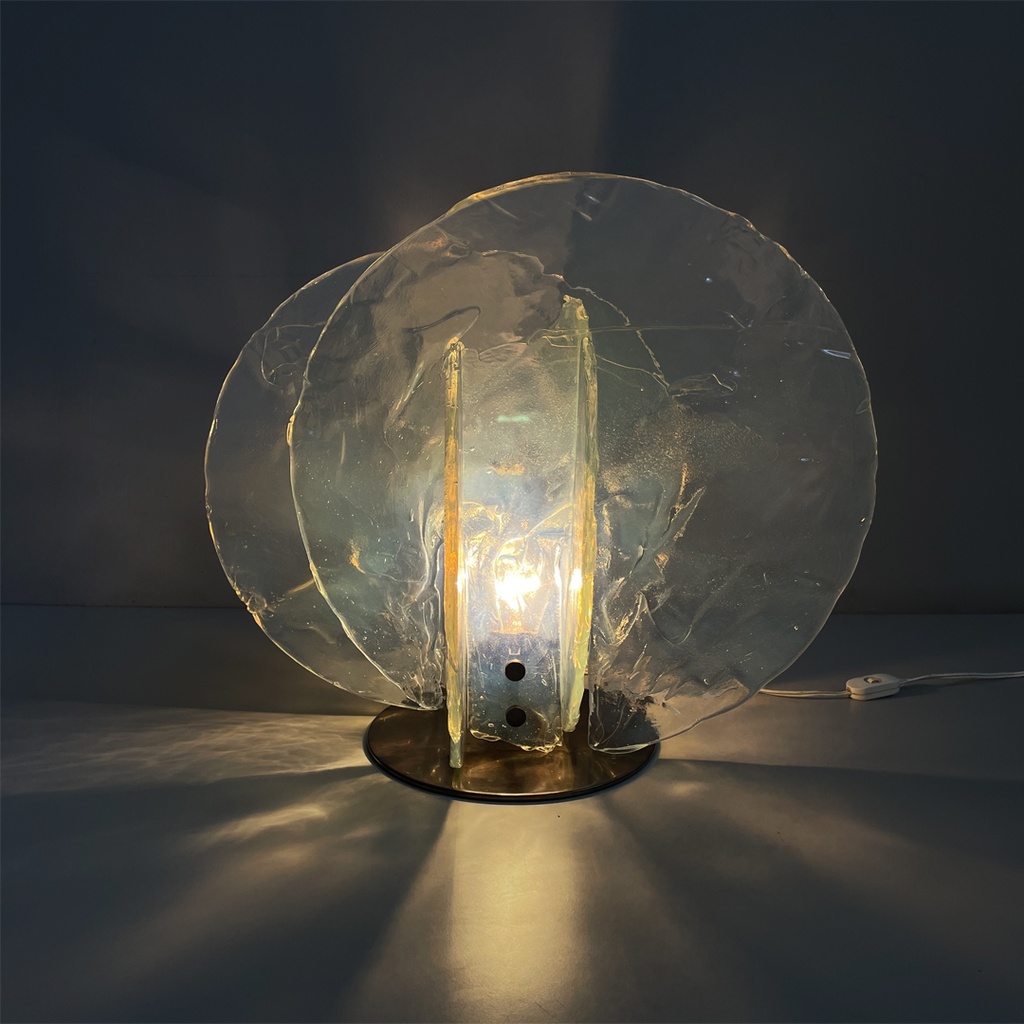 Lampada da tavolo 335 di Carlo Nason per Mazzega, 1970 ca.