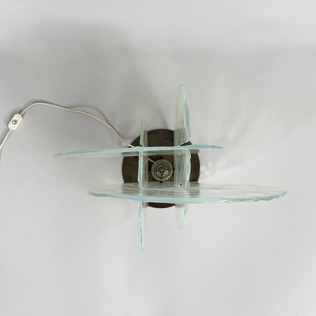 Lampada da tavolo 335 di Carlo Nason per Mazzega, 1970 ca.