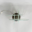 Lampada da tavolo 335 di Carlo Nason per Mazzega, 1970 ca.