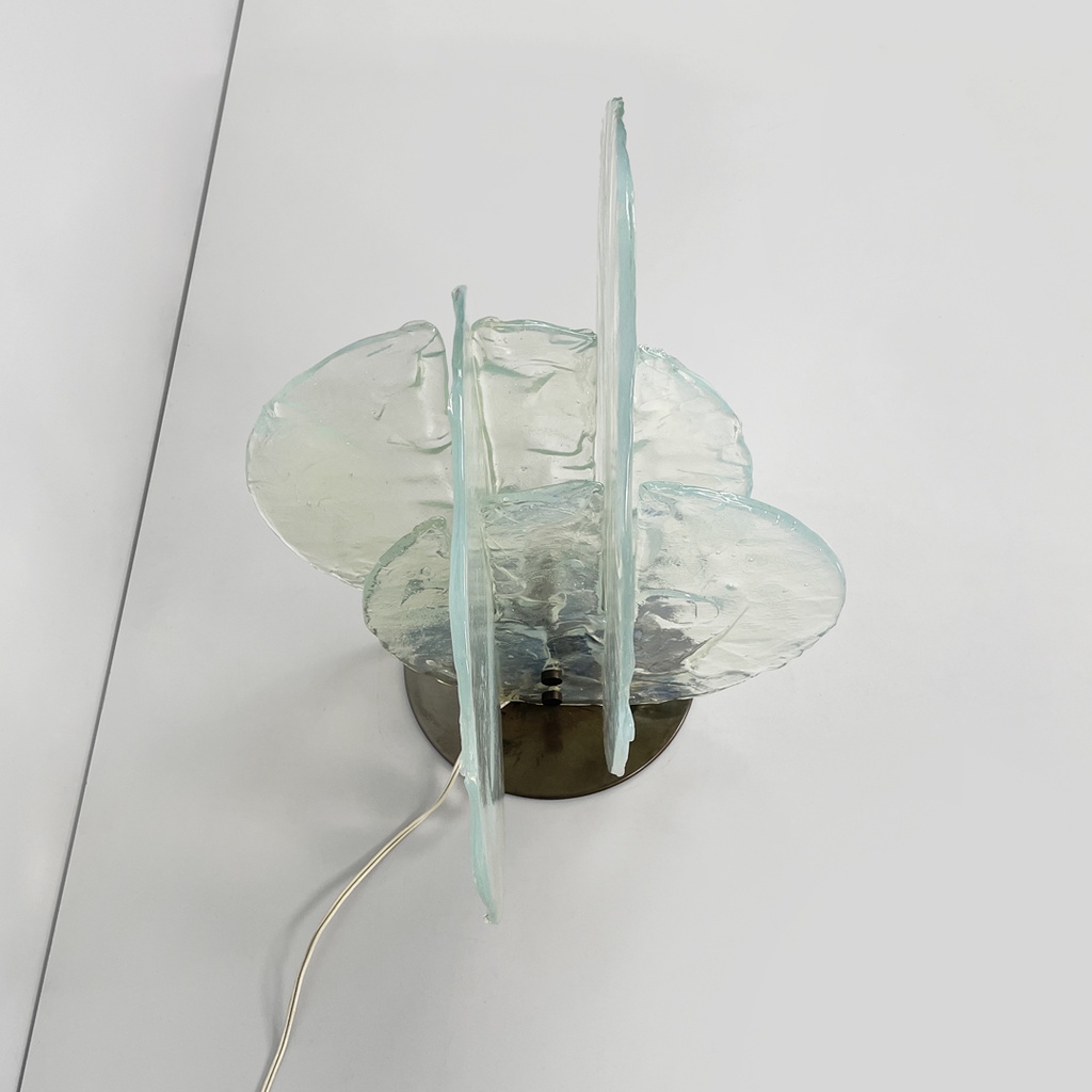 Lampada da tavolo 335 di Carlo Nason per Mazzega, 1970 ca.