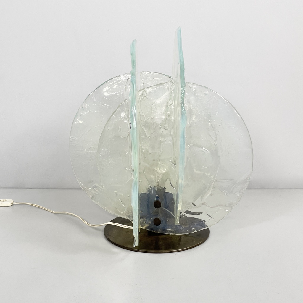 Lampada da tavolo 335 di Carlo Nason per Mazzega, 1970 ca.