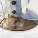 Lampada da tavolo 335 di Carlo Nason per Mazzega, 1970 ca.