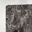 Consolle angolari in legno e marmo, 1700 ca.