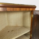 Consolle angolari in legno e marmo, 1700 ca.