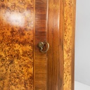 Consolle angolari in legno e marmo, 1700 ca.