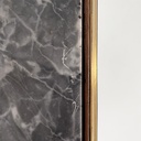 Consolle angolari in legno e marmo, 1700 ca.