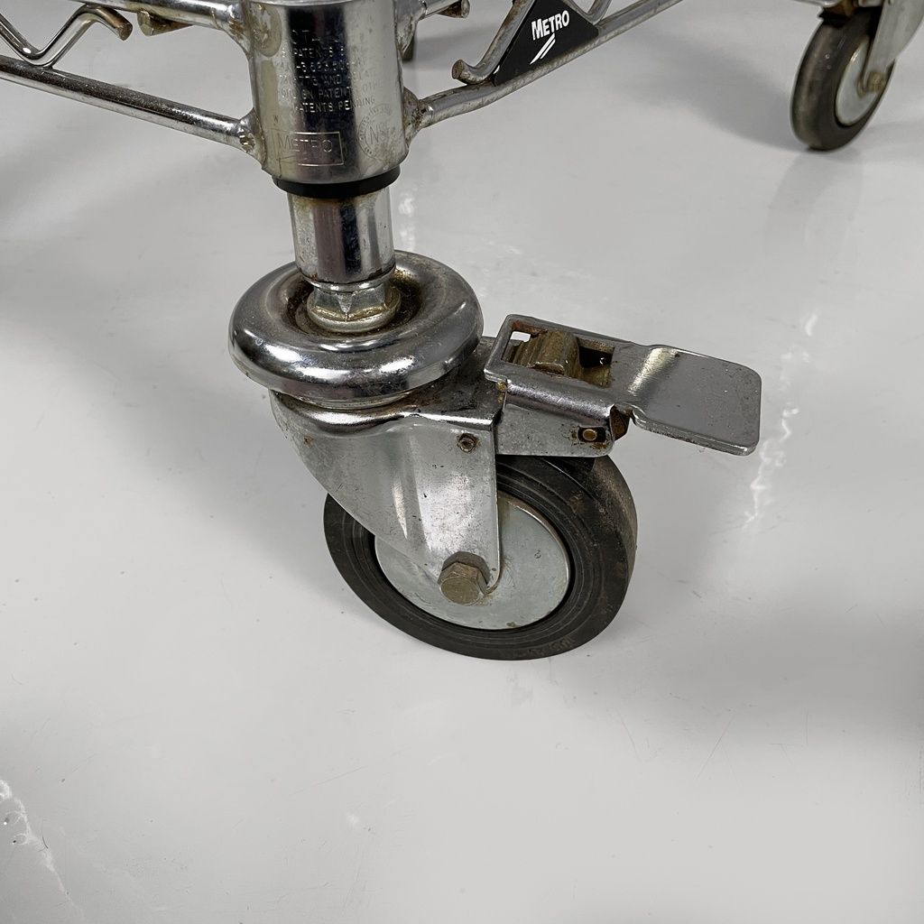 Carrello in acciaio, 2000 ca.