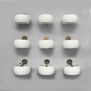 Applique Omega di Vico Magistretti per Artemide, 1970 ca.