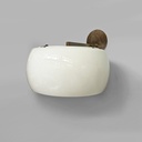 Applique Omega di Vico Magistretti per Artemide, 1970 ca.