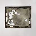 tavoli da caffè impilabili in metallo e vetro, 1940 ca.