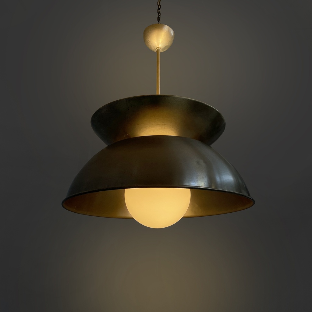 Lampadario Cetra di Vico Magistretti per Artemide, 1970 ca.