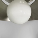 Lampadario Cetra di Vico Magistretti per Artemide, 1970 ca.