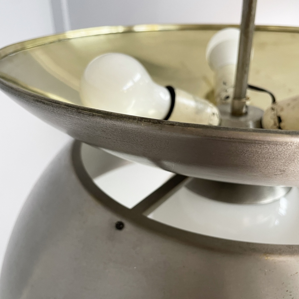 Lampadario Cetra di Vico Magistretti per Artemide, 1970 ca.