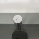 Consolle in vetro fumè e acciaio, 1980 ca.