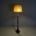 Lampada da terra in legno, 1940 ca.